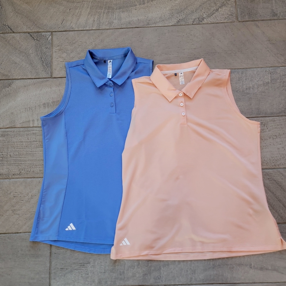 EUC- Adidas Polo Shirts (2)
